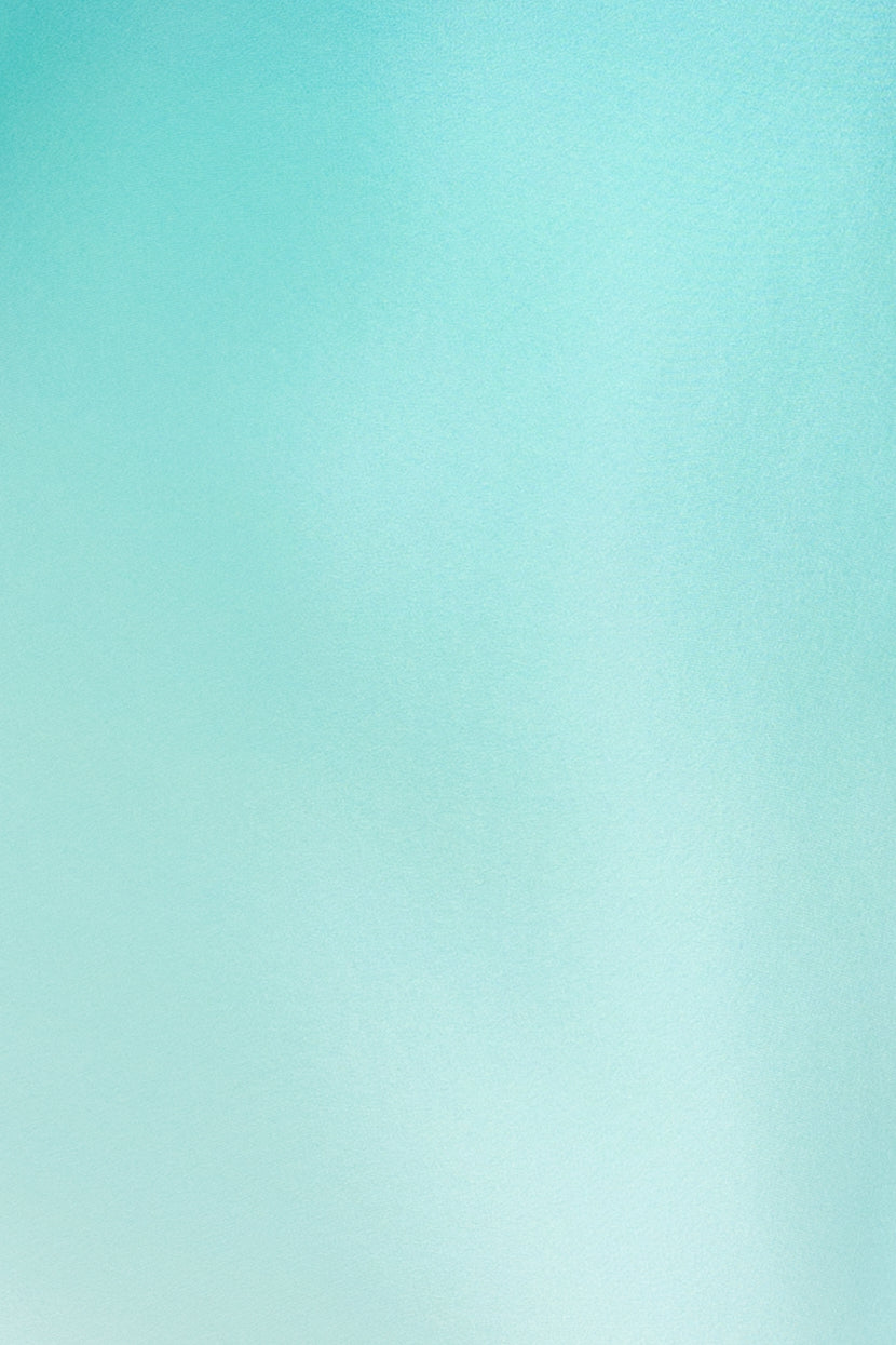 AQUA SLIP DRESS
